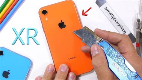 iphone xr drop test jerry rig|iPhone XR Durability Test .